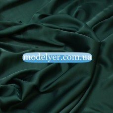 Ткань Шелк армани (темно зеленый)